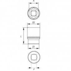 TOPMASTER Tubulara hexagonala lunga de impact 32 m..